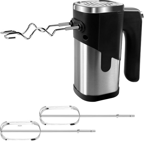 Krachtige Elektrische Handmixer met 5 Snelheden en Accessoires voor Eieren, Cake en Deeg