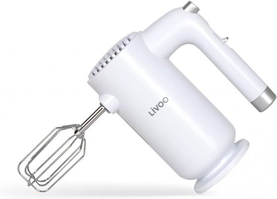 Krachtige Elektrische Handmixer met 5 Snelheden en Accessoires van Merkloos