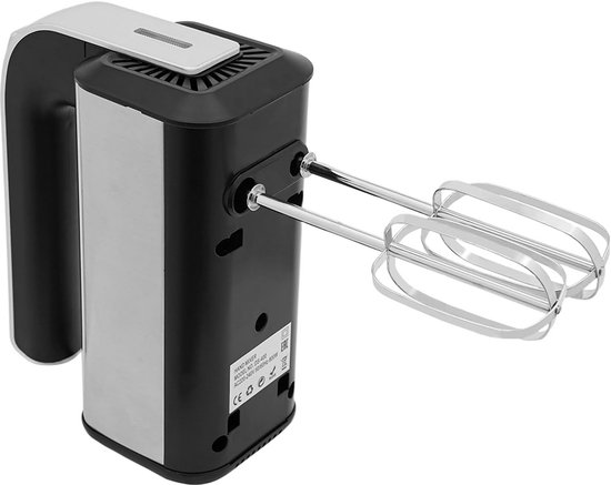 Krachtige Elektrische Handmixer met 5 Snelheden en RVS Accessoires voor Thuis en Bakkerij van Merkloos