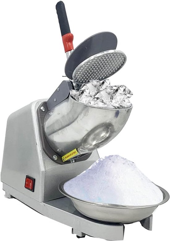Krachtige Elektrische IJsmachine voor Fijne IJsschaafsel - 300W Commercieel Model van Merkloos