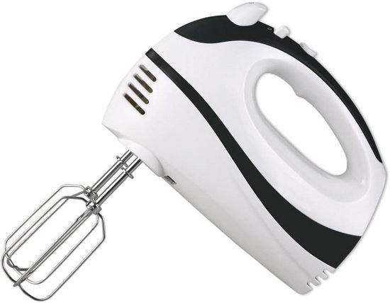 Krachtige Handmixer met 5 Snelheden en Turboknop voor Bakmixen van Merkloos