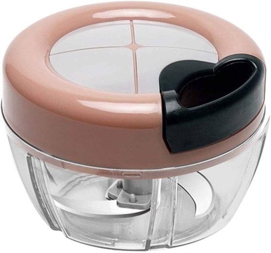 Krachtige Handmixer voor Vlees en Groenten - Handmatige Keuken Molen en Blender van Merkloos