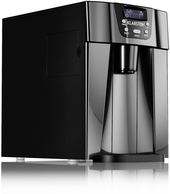 Krachtige IJsmachine voor Thuis - Maakt 2 Soorten IJsklontjes tot 12 kg/Dag van Merkloos