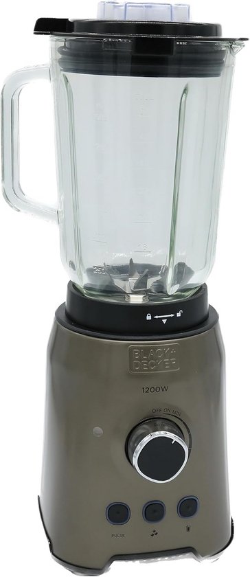 Krachtige Kanmixer 1200W voor Smoothies en Milkshakes van Merkloos