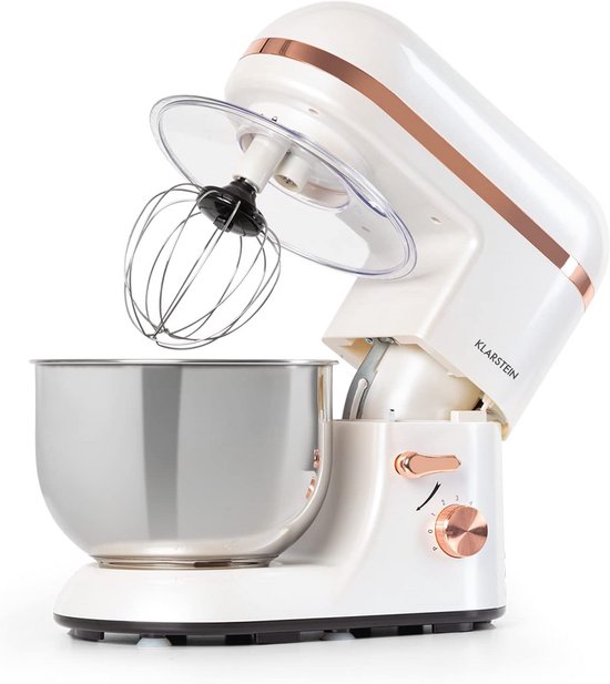Krachtige Keukenmachine 1800W met Planetaire Roerfunctie en RVS Kom 5L van BluMill