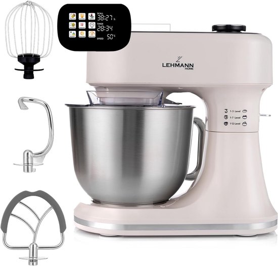 Krachtige Keukenmachine met Weegschaal en Verwarmingsfunctie van SilverCrest