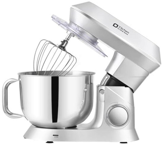 Krachtige keukenmixer met 7,5 QT kommetje en 660 W vermogen van Merkloos