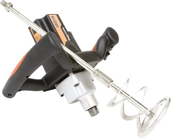 Krachtige Mixer - Mengkraan Gips Mortel - Materiaal Mengen - Variabele Snelheid - 1100 W - Zwart
