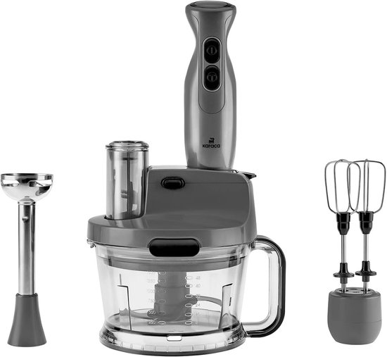 Krachtige Multifunctionele Keukenmachine 2000W - Blender, Mixer en Hakmolen met Grote Kom van Merkloos