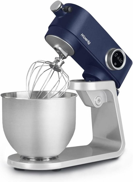 Krachtige Multifunctionele Keukenmachine met RVS Kom en 8 Snelheden van Merkloos