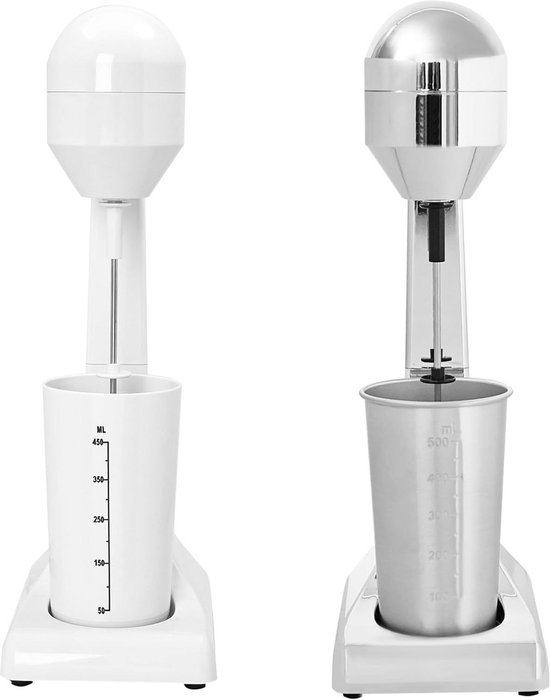 Krachtige RVS Milkshake Maker met 2 Snelheden voor Drankjes en Smoothies van Merkloos
