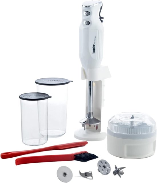 Krachtige Staafmixer Set 350W - Compleet Keukenapparaat met Processor en Accessoires van Emerio