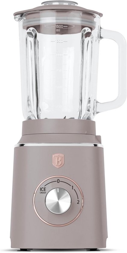 Krachtige Tafelmker met Glazen Beker 1,5 L en 1000 W Motor van Merkloos