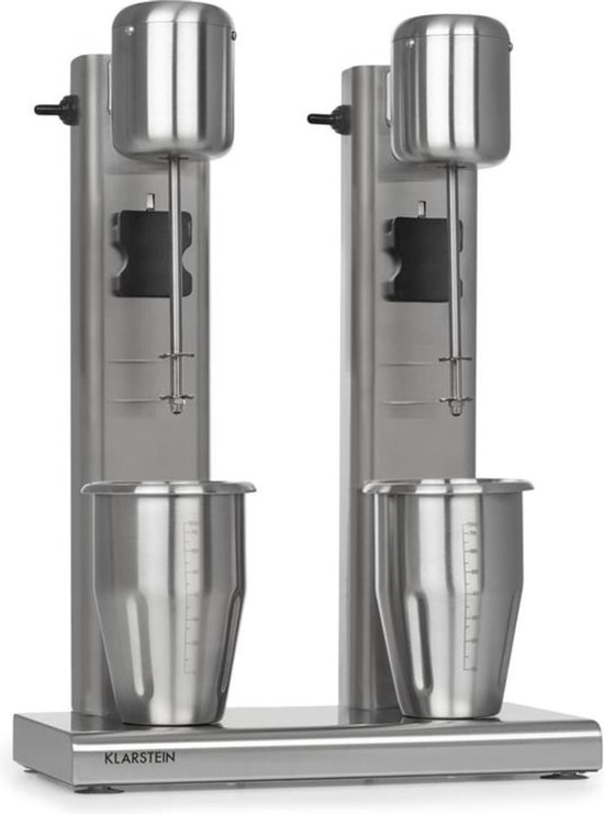 Kraftpaket II Pro dubbele milkshake mixer proteïneshake 160W rvs van Royal Catering