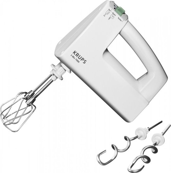 Krups 3 Mix 7000 Handmixer 500 W Wit van Krups