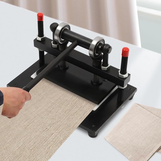 Kunstlederen snijmachine, handmatige stans- en reliëfmachine, lederen stansmachine klikpers schuim snijden papier