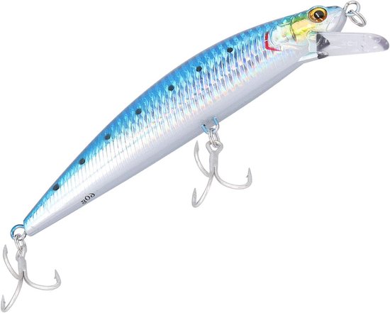 Kunstmatige Vissersaas voor Zeevisserij, 60g Zinkende Aas met Kunstmatige Ogen, Ideaal voor Roofvissen en Zoetwatervissen van Merkloos