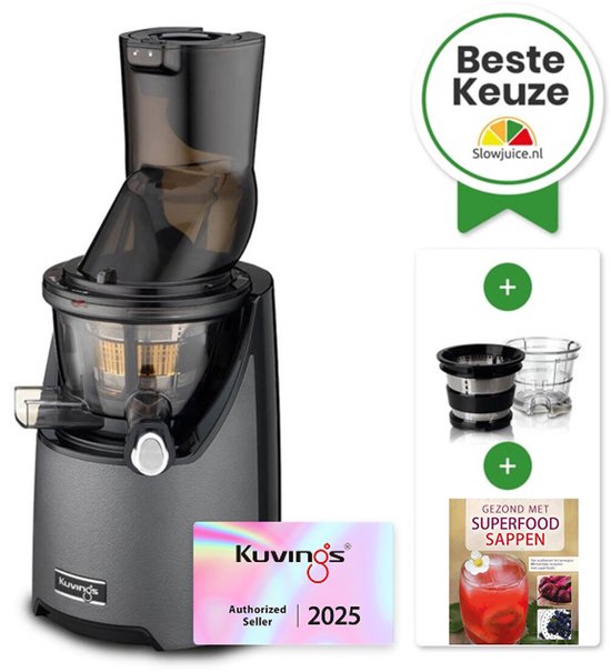 Kuvings Slowjuicer EVO820 - Gunmetal van Kuvings