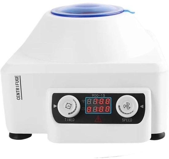Laboratorium Centrifuge - Bloed Scheider - Prp Plasma Scheiden - Digitale Timer Controle - 6x 15ml Buis