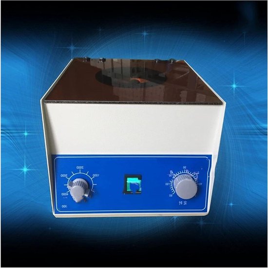 Laboratorium Centrifuge - Scheidingsapparaat - Monster Scheiding - Stille Werking - 20ml x 6 - Zilver