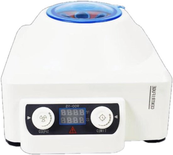 Laboratorium Centrifuge - Scheidingsapparaat - Vloeistoffen Scheiden - Traploze Snelheidsregeling - 4000 rpm - One Color