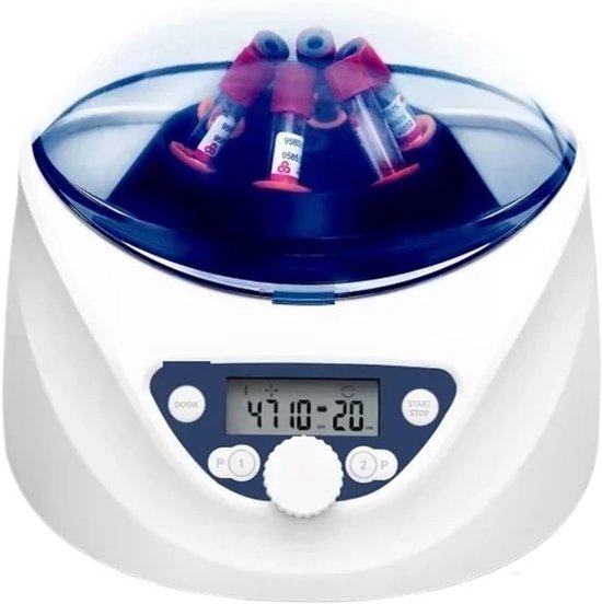 Laboratorium Centrifuge - Snelheid Centrifuge - Monsters Scheiden - Borstelloze Motor - 6x15ml Rotor van Merkloos
