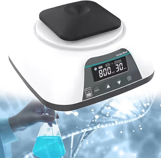 Laboratorium Vortex Mixer met 8 Modules voor Centrifuge- en Bloedafnamebuizen van Merkloos