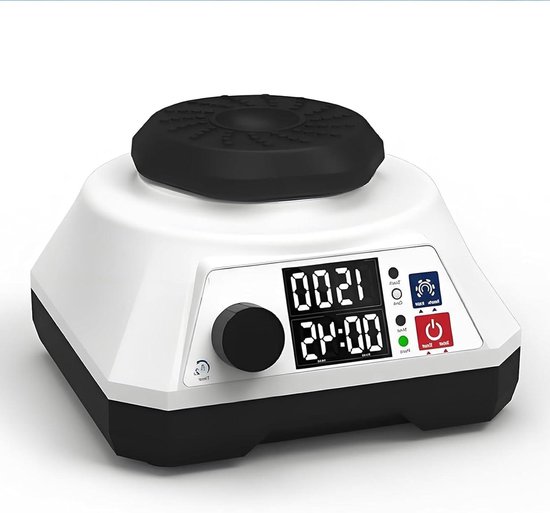 Laboratorium Vortex Mixer - Multifunctionele mixer - Monsters mengen - Traploze snelheidsregeling - 4.5 mm rotatiediameter - Wit