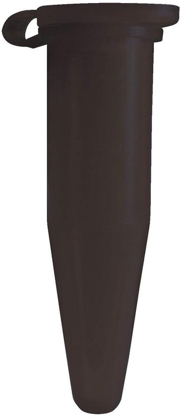 Labsales Micro Centrifuge Tubes 1.5ml Polypropyleen Pack van 100 (Zwart)