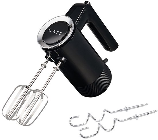Lafe handmixer, 5 snelheden, Turbo-functie, 300W, MixPro - Zwart van LAFE