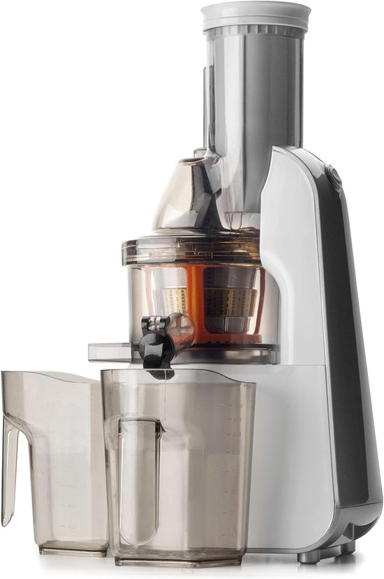 Langzaam Sapcentrifuge - Slow Juicer - Gezond Sap Maken - Stille Motor - 240 Watt - Grijs