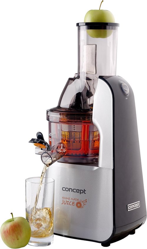 Langzame Juicer voor Bessen – RVS en Zwart van Merkloos