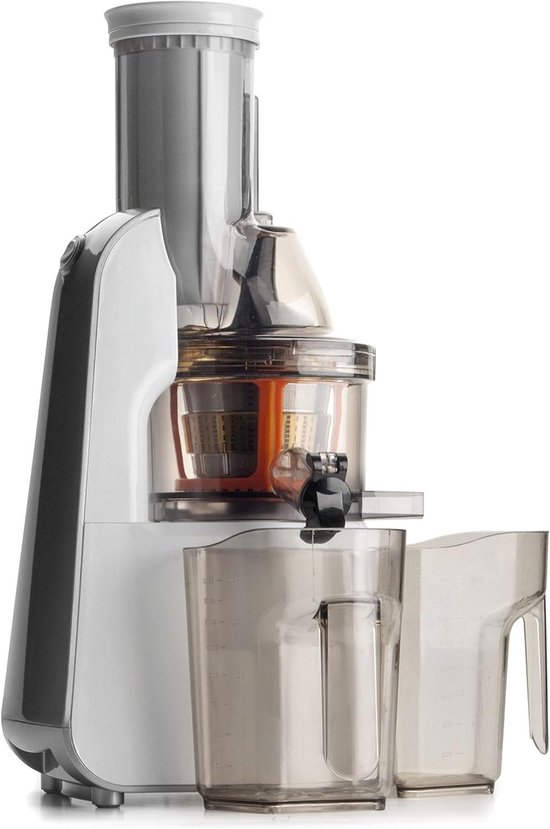 Langzame Sapcentrifuge - Slow Juicer - Gezond Sap Maken - Stille Motor - 240 Watt - Grijs