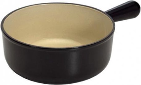 Le Creuset Fonduepan Tradition - Mat Zwart - ø 20 cm / 1.9 liter