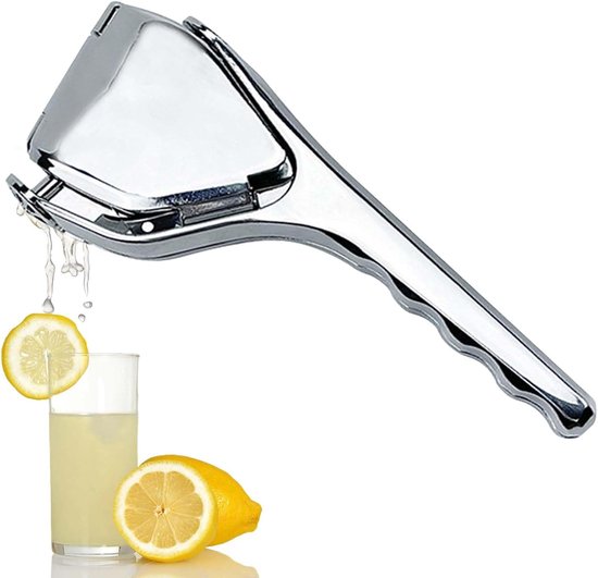 Lemon Squeezer - RVS Manual Citrus Juicer - 7 cm Diameter - Lemon Press - Lime Press - Voor Lemons - Limes en Kleine Oranges - Vaatwasserbestendig van Merkloos