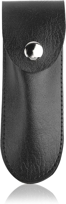 Leren hoes voor kurkentrekker en flesopener, handige opslag voor barmannen en serveerders, 5.9 x 2" (zwart) van Merkloos
