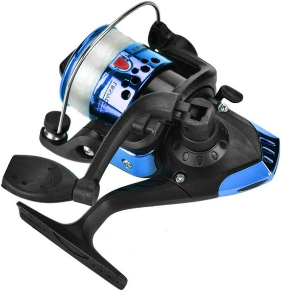 Lichte Spin Reel voor Zoetwatervissen, Verkrijgbaar in 3 Kleuren, Ideaal Vissen Accessoire en Gereedschap van Merkloos