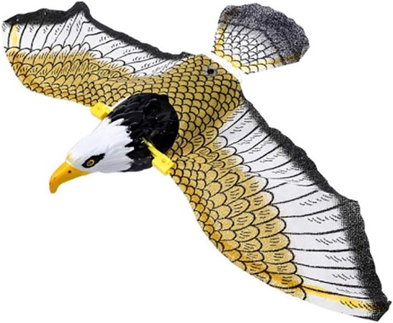 Lichtgevende Vogelafschrikker met Muziek voor Tuin, Park en Boerderij - Effectieve Oplossing tegen Vogels van Merkloos