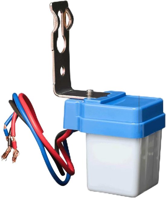 Lichtregelingssensor met helderheidsdetectie en automatische instelling; ideaal voor verlichtingsregelingen en energiebesparing.