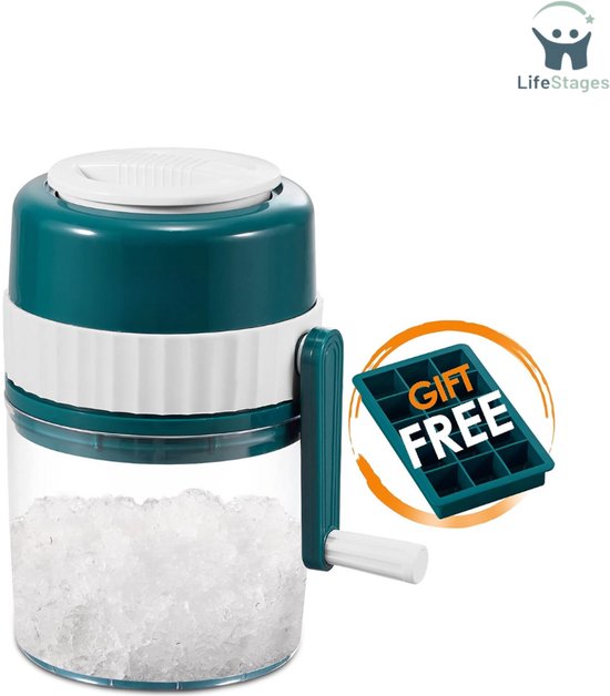 LifeStages - Slush Puppy Maker - Slushmachine en Slush Puppy Machine - Hoogwaardige draagbare slushmachines en sneeuwkegelmachine met gratis ijsblokjesbak - BPA-vrij van LifeStages