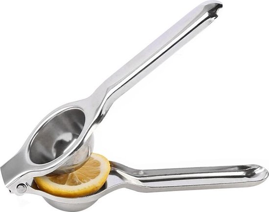 Limoenpers - Handcitruspers - 304 RVS - Zilver van Merkloos