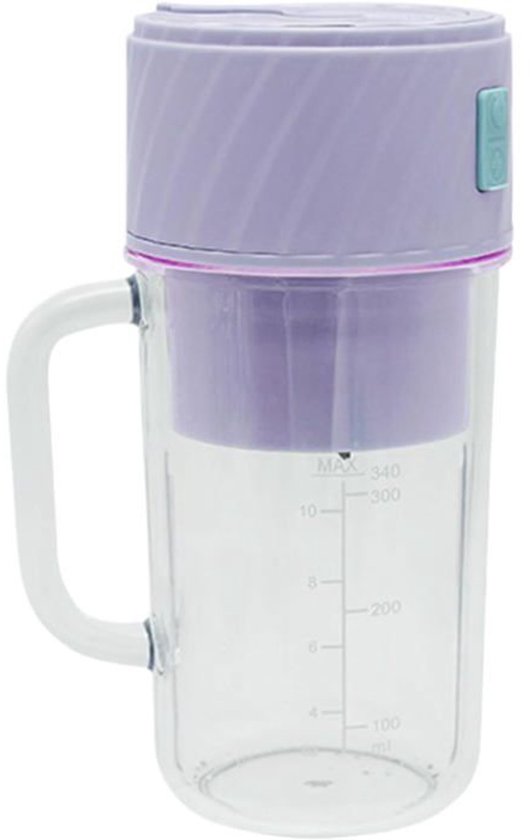 LISM-Draagbare, oplaadbare blender, geschikt voor keukens, studentenkamers, sportscholen, reizen, kamperen en picknicks.