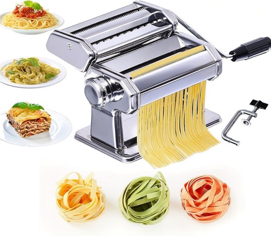 Livano Pastamaker - Pastamachine - Spaghetti - Noodles - Tagliatelle - Keukenmachine van Livano