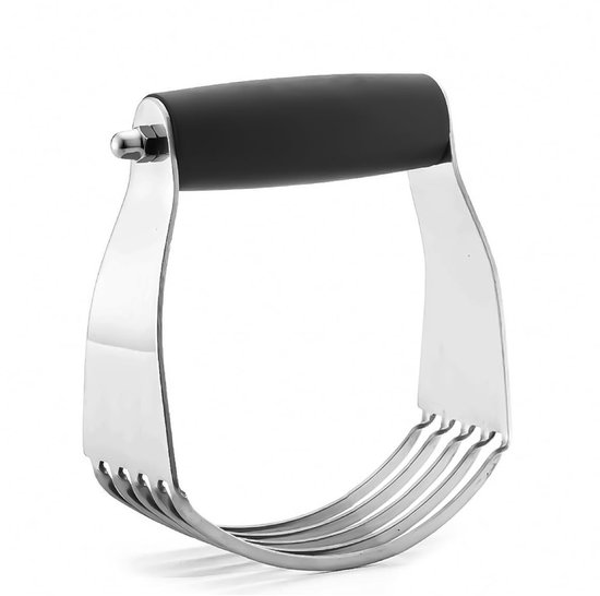 LIVIA HOME- Deegblender roestvrij staal - Deegmixer - Zware deegkneder - Multifunctioneel - Modern design - 11,4 x 9,8 x 4,5 cm
