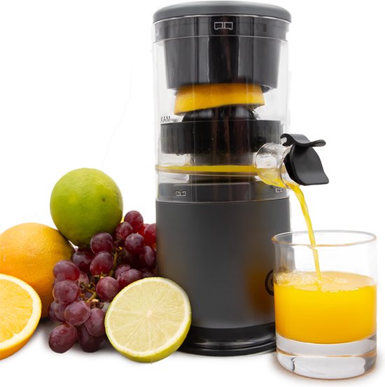 Livington JuiceBoost - draagbare sapcentrifuge op batterijen - 250 ml opvangbak - snoerloos - kleine sapcentrifuge - sapcentrifuge om mee te nemen - slow juicer voor fruit en groenten - vruchtensap van Livington