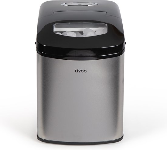 Livoo DOM367 - IJsblokjesmaker - 10 kg ijsblokjes in 24 uur van Merkloos