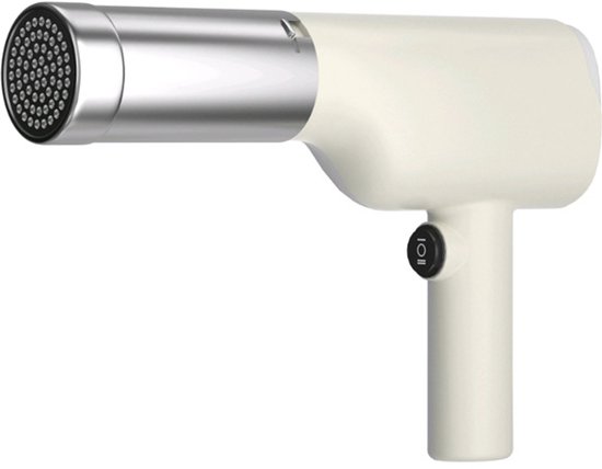 longziming - Elektrische Pastamachine - Pasta Maker Pistool - Pasta Maker Elektrisch - Vijf Vormopzetstukken - RVS 304 - Compact - En Lichtgewicht - Ideaal Voor Kamperen En Thuis - 1 Stuk - Wit van Merkloos