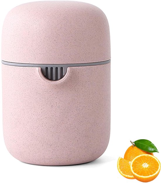 longziming -Handmatige Sapcentrifuge met Sapcontainer - Multifunctionele Fruitpers voor Citroen, Sinaasappel en Diverse Vruchten - Eenvoudig, Veilig en Compact van longziming