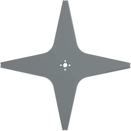 maaimes AR9 geschikt voor Alpina, Ambrogio, Lawn Bott, Lizard, Stiga en Wiper robotmaaier, 290 mm / 4 snijkanten / recht 1111-S6-0032, grijs
