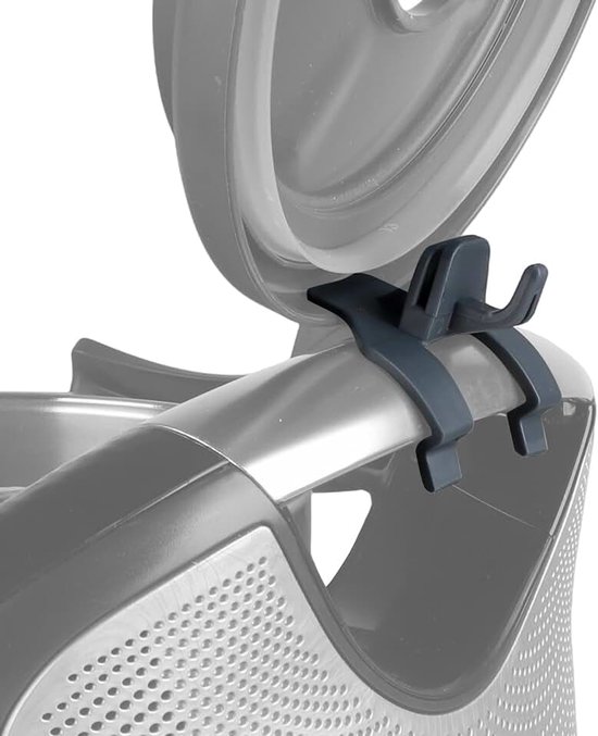 Maatbeker voor Thermomix TM6 & TM5 – 100 ml spatdeksel met 50 ml/100 ml schaal, BPA-vrij, vaatwasmachinebestendig en perfecte pasvorm